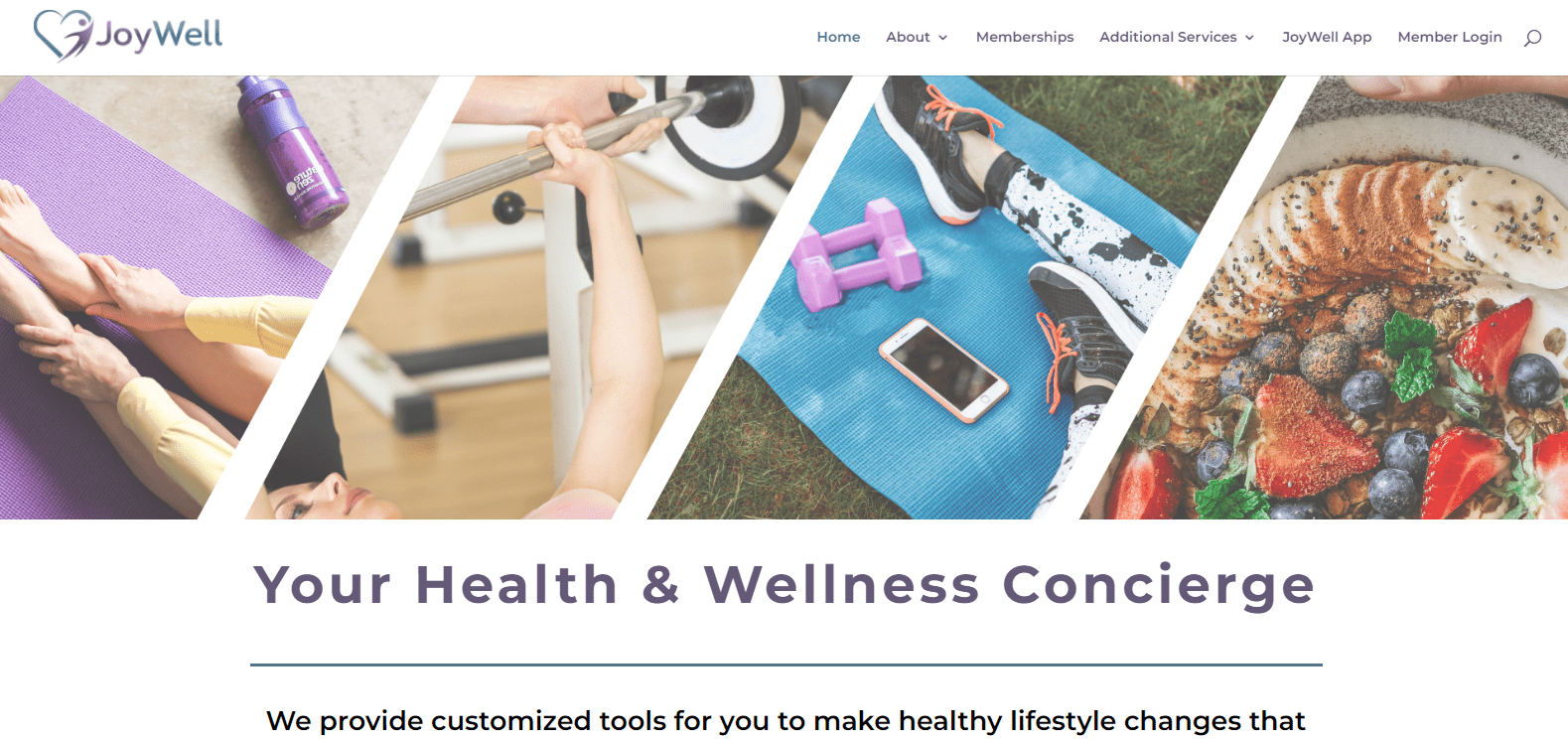 Joy-Well-Health-website